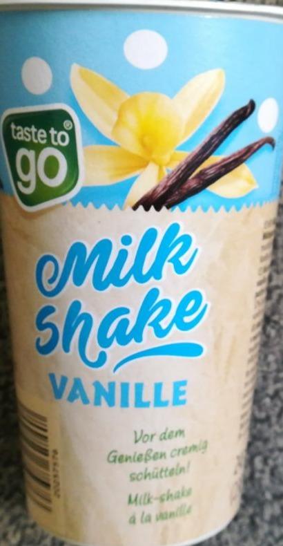 Fotografie - Milk shake vanille Taste to go