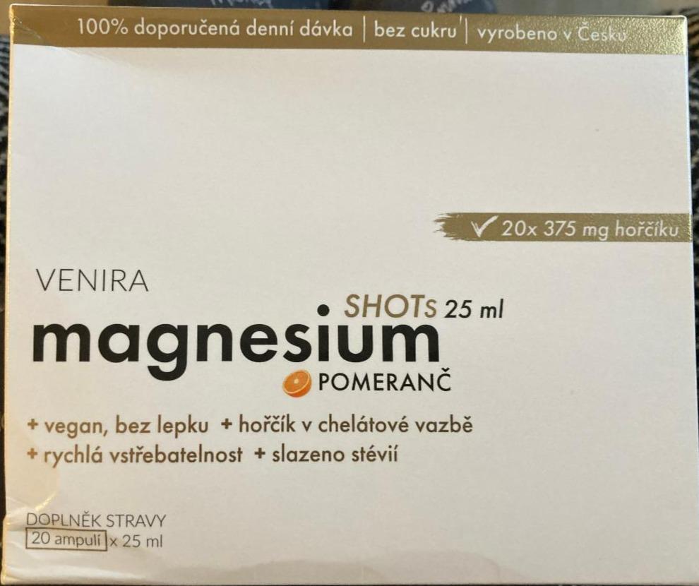 Fotografie - Magnesium Shots Pomeranč Venira