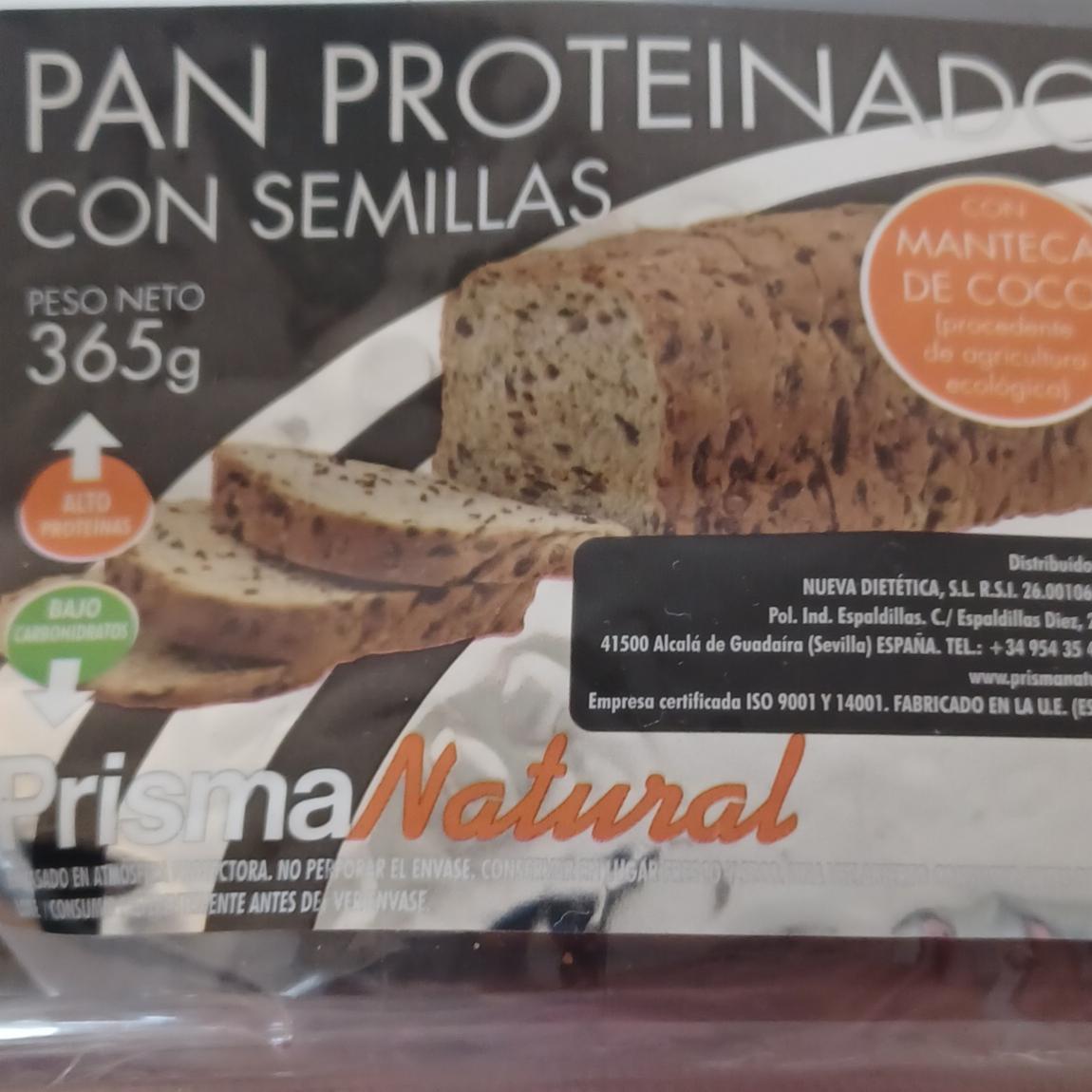 Fotografie - Pan Proteinado con Semillas Prisma Natural