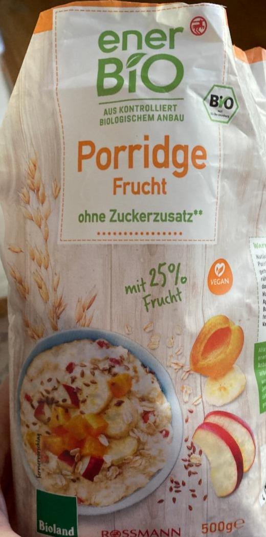 Fotografie - Porridge Frucht ohne Zuckerzusatz EnerBio