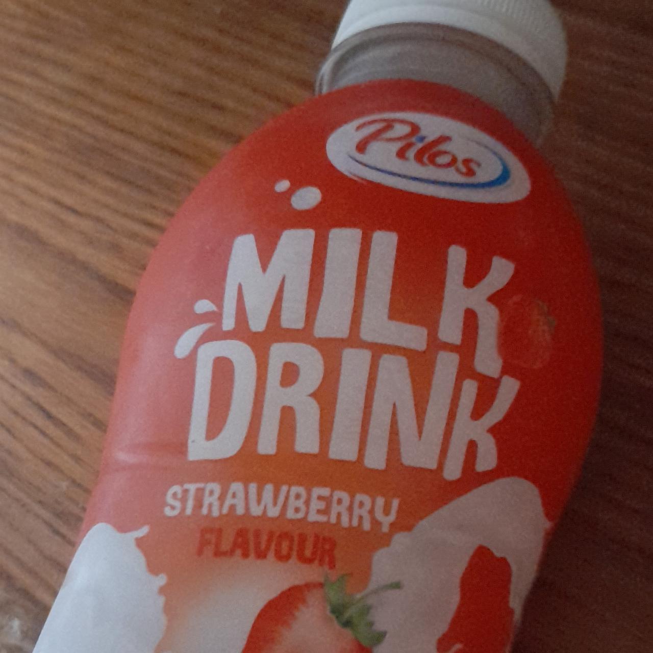 Fotografie - Milk Drink Strawberry Milbona