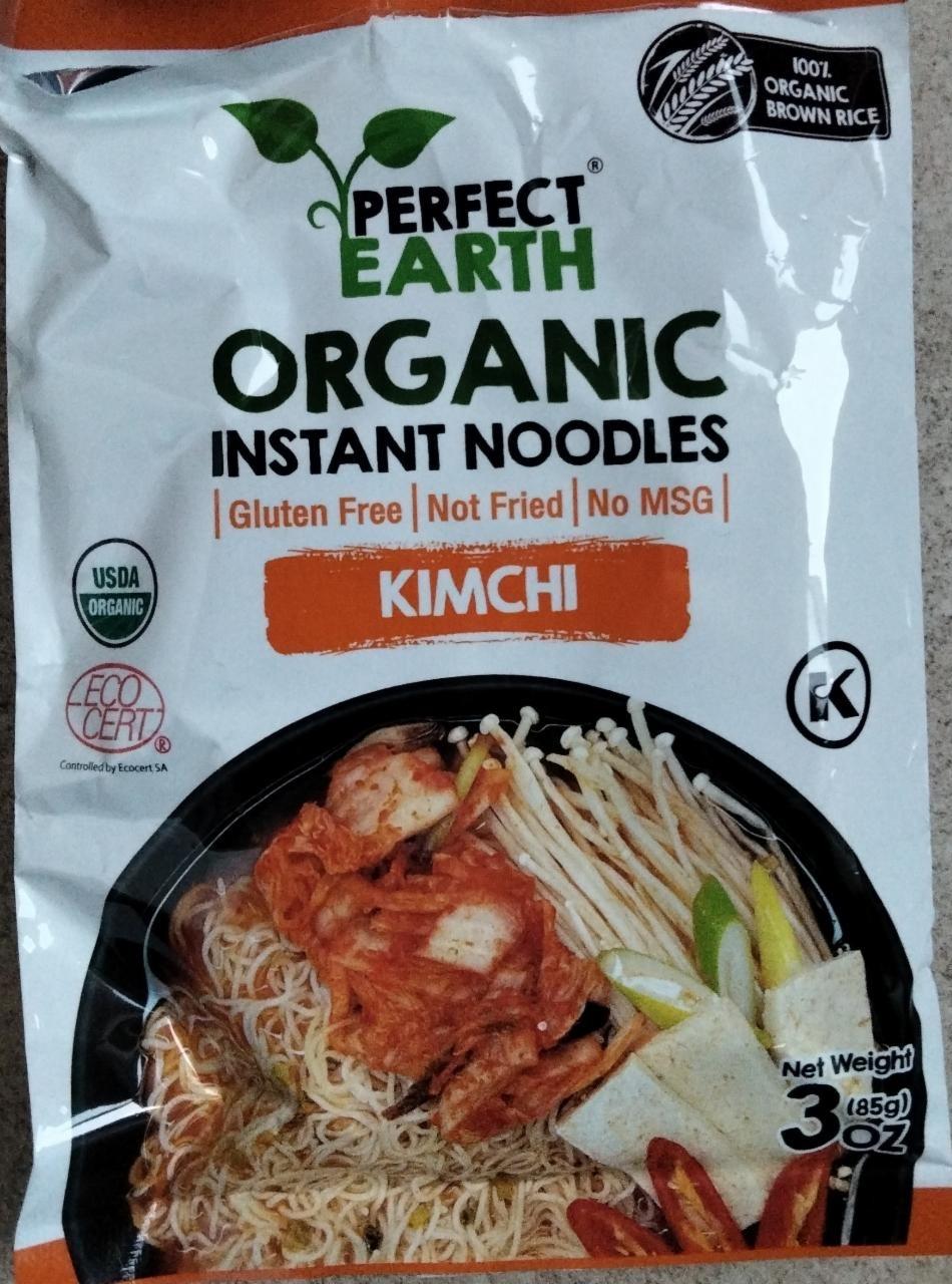 Fotografie - organic instant kimchi noodles Perfect Earth