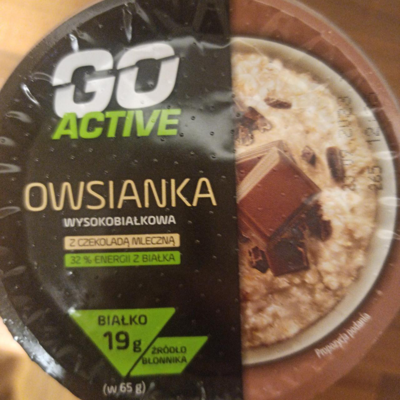 Fotografie - Owsianka z czekoladą mleczną Go Active