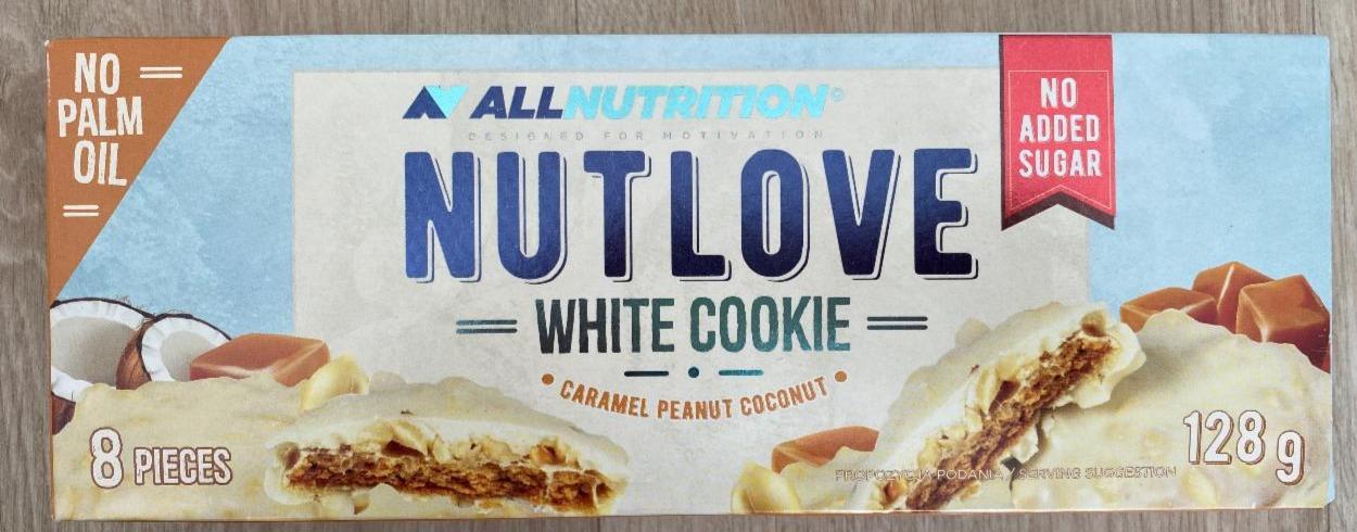 Fotografie - White cookie caramel peanut coconut Allnutrition