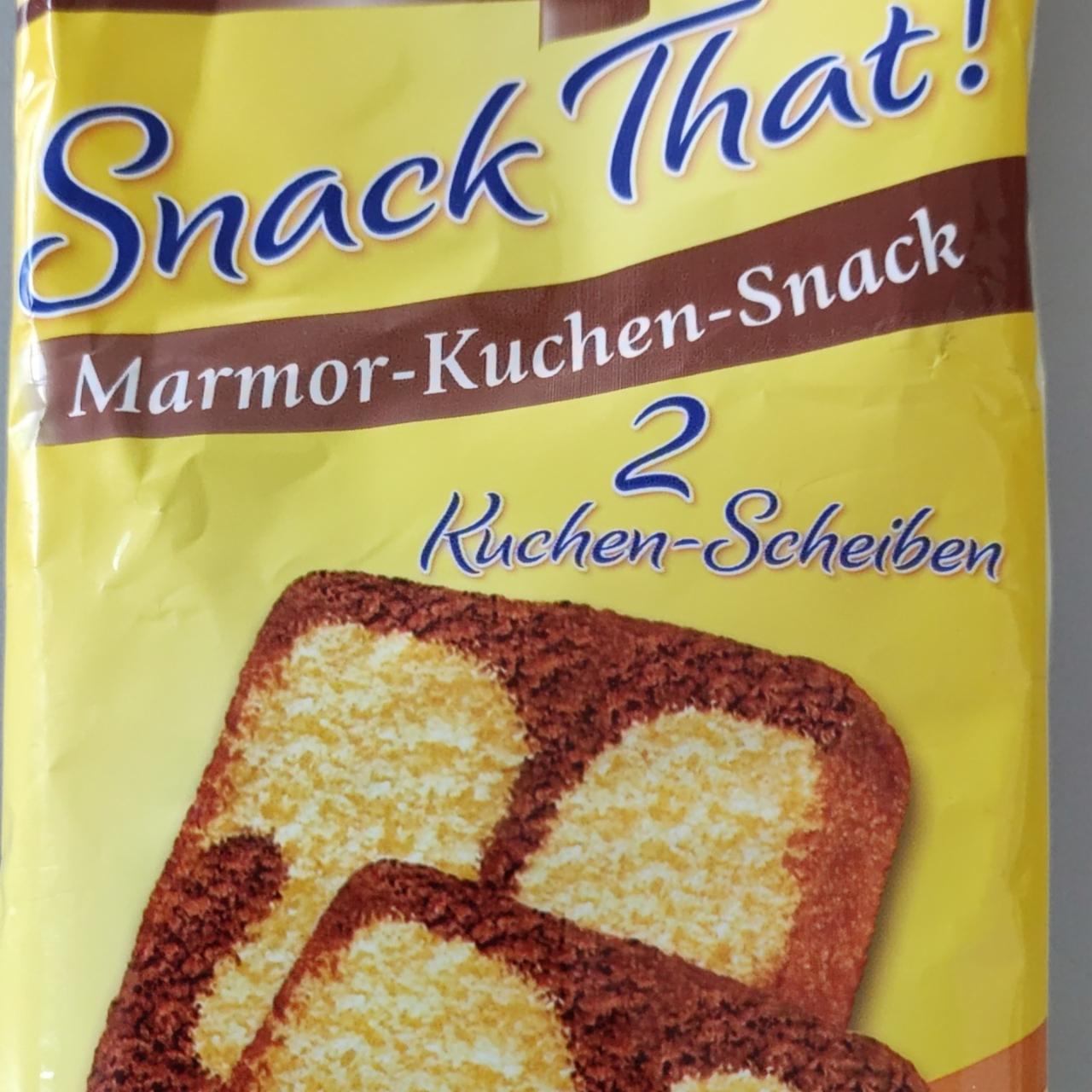 Fotografie - Snack That! -Marmor-Kuchen-Snack Kuchenmeister