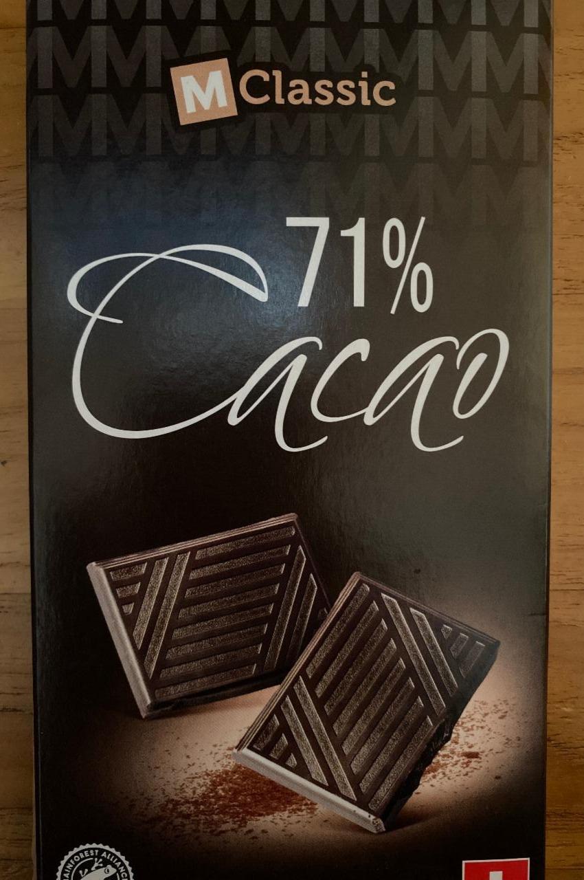Fotografie - 71% Cacao M-Classic