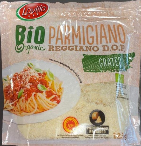 Fotografie - Bio Organic Parmigiano reggiano D.O.P grated Lovilio