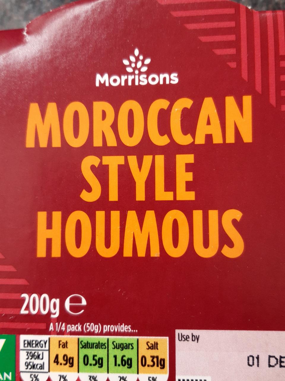 Fotografie - Moroccan Style Houmous Morrisons