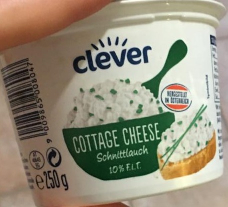 Fotografie - Cottage Cheese Schnittlauch 10% F. i. T. Clever
