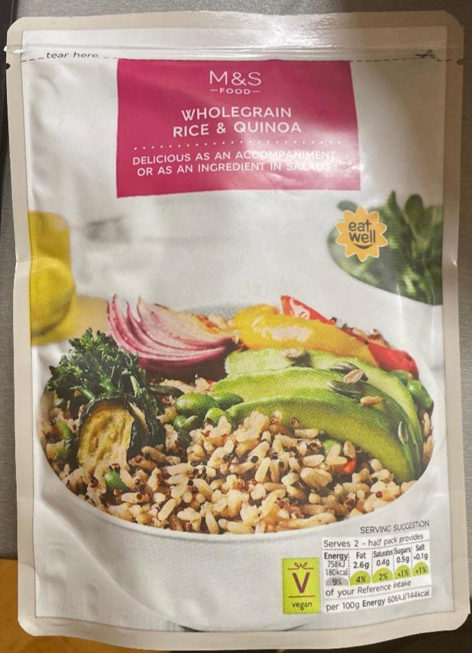 Fotografie - Wholegrain Rice & Quinoa M&S Food