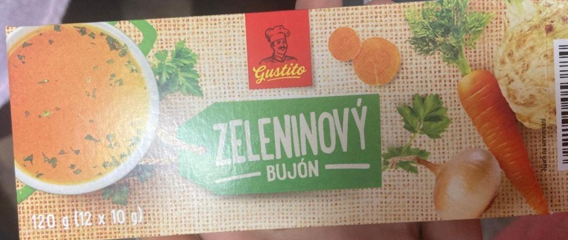 Fotografie - Zeleninový bujón Gustito
