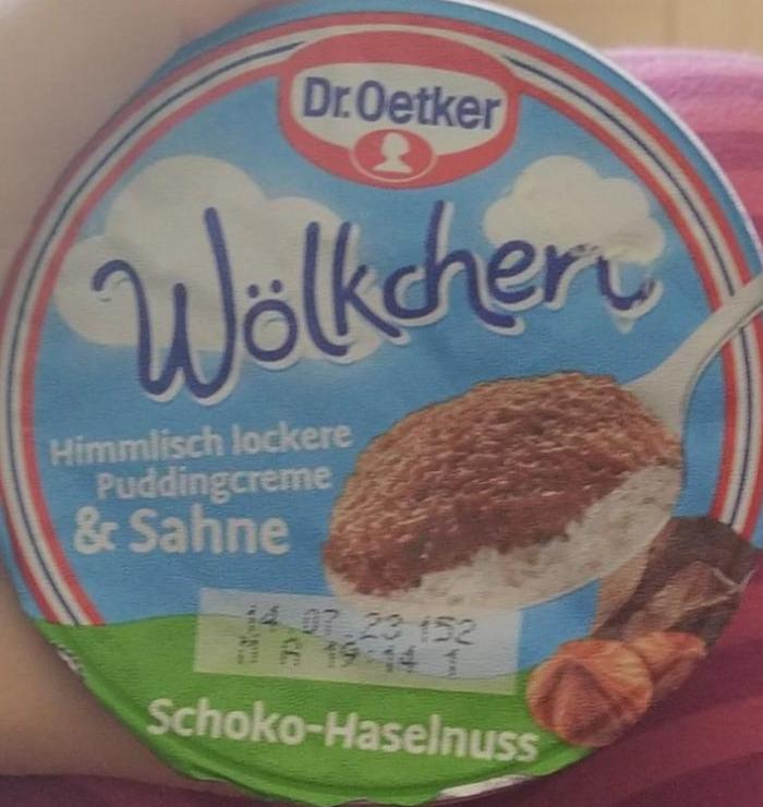 Fotografie - Wolkchen Himlisch lockere Puddingcreme and Sahne Dr.Oetker