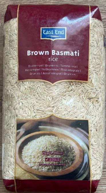Fotografie - Brown Basmati rice East End