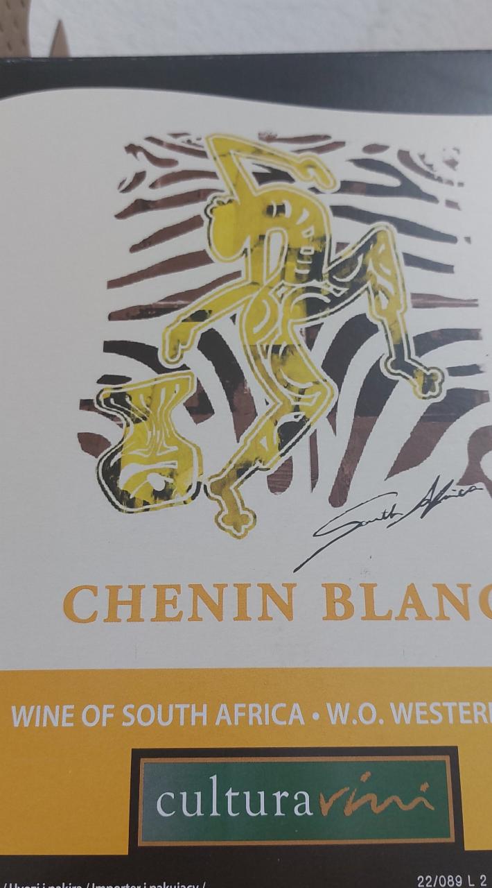 Fotografie - bílé víno CHENIN BLANC