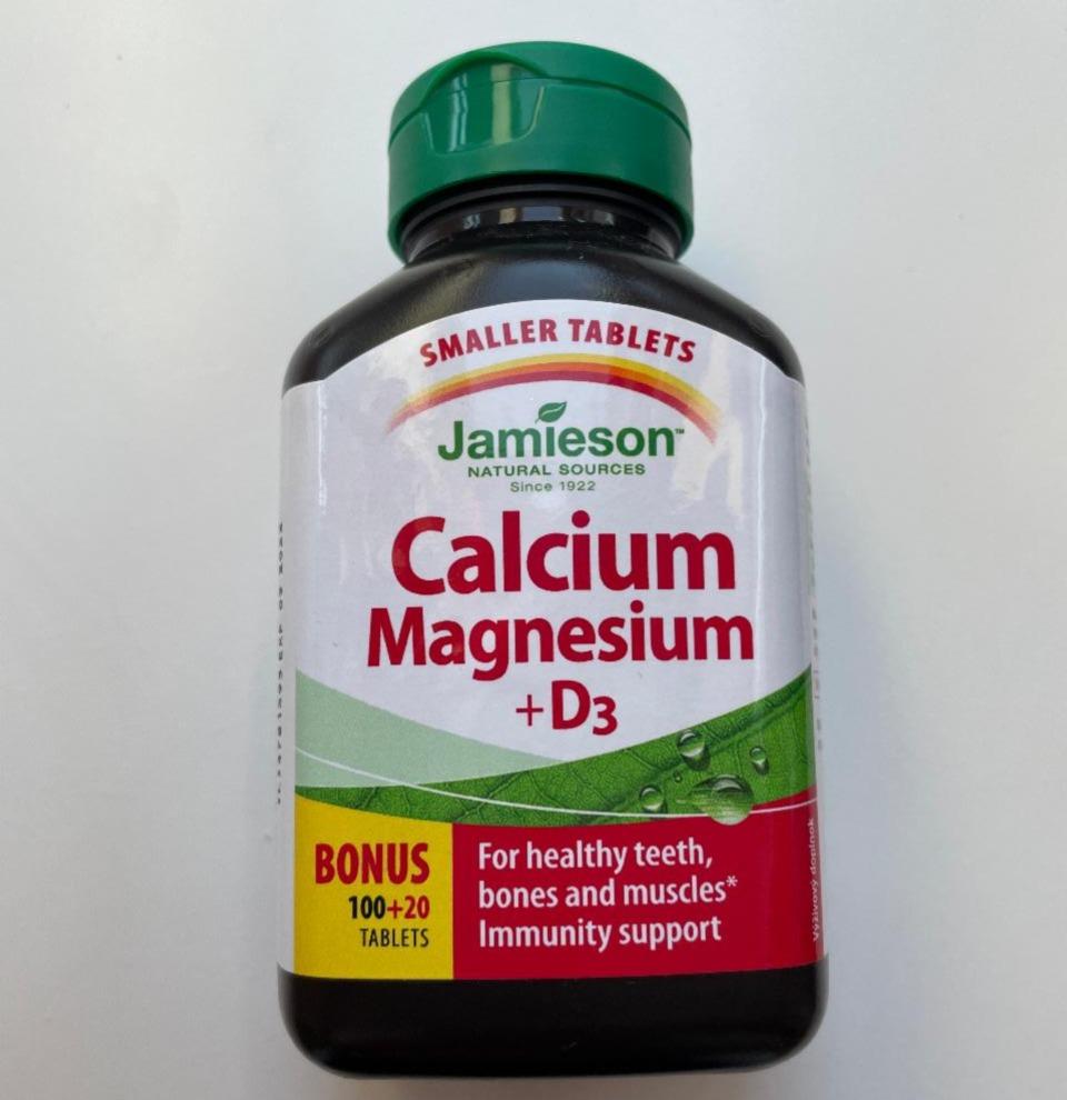 Fotografie - Calcium, Magnesium + D3 Jamieson