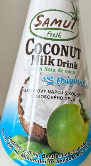 Fotografie - Coconut Milk Drink with Nata de coco Samui Fresh