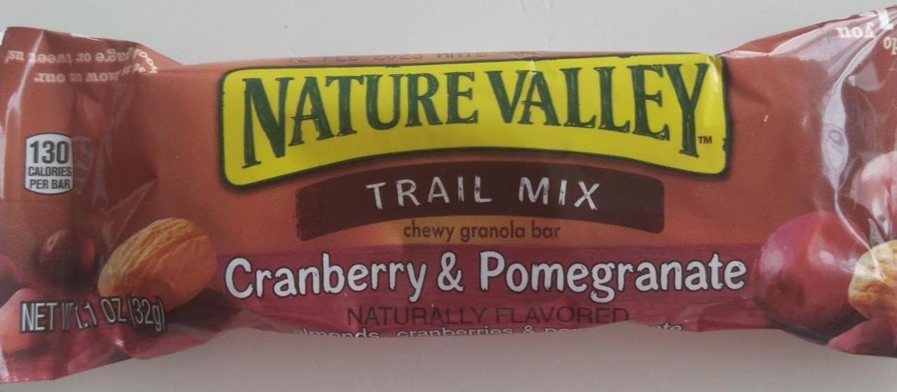 Fotografie - Trail Mix Cranberry & Pomegranate Nature Valley