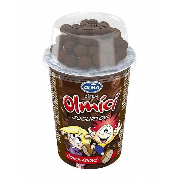Fotografie - Olmíci jogurtoví čokoládoví s cereálními kuličkami Olma