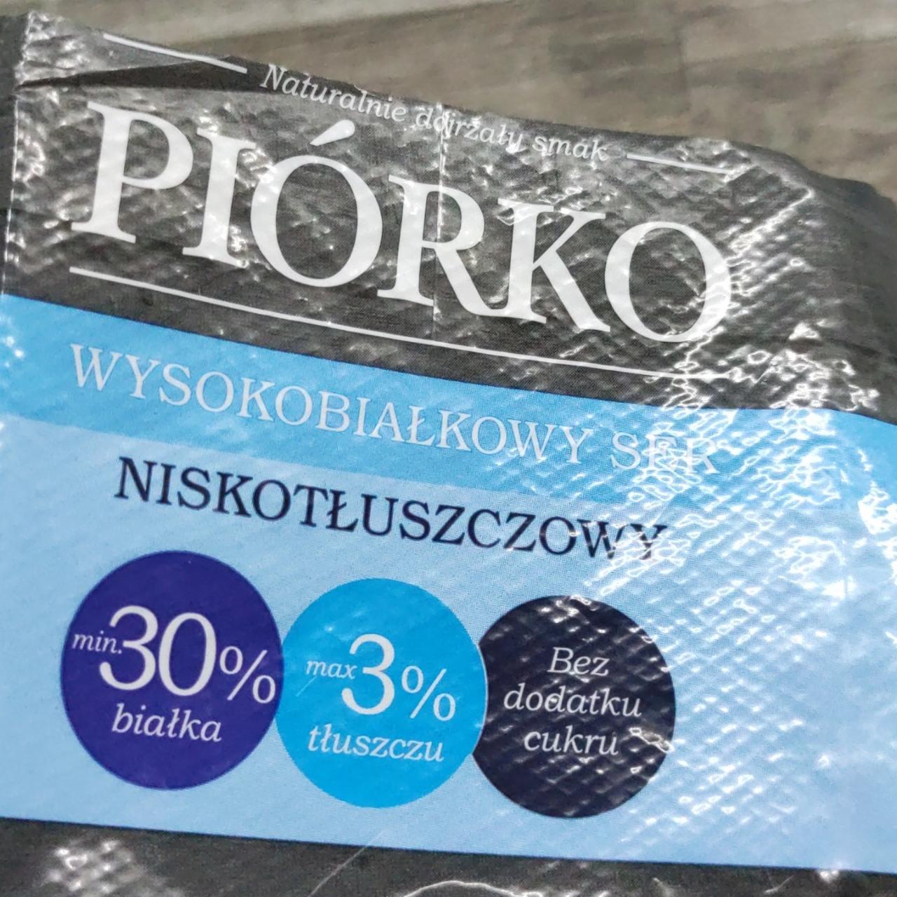Fotografie - Wysokobialkowy ser niskotluszczowy Piórko