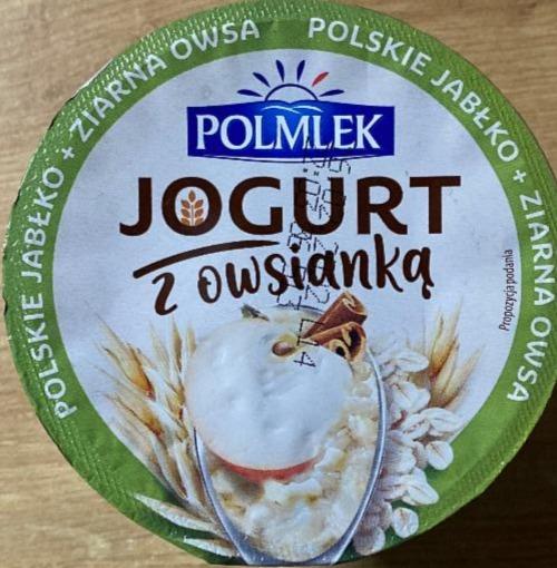 Fotografie - Jogurt z owsianka polskie jablko Polmlek