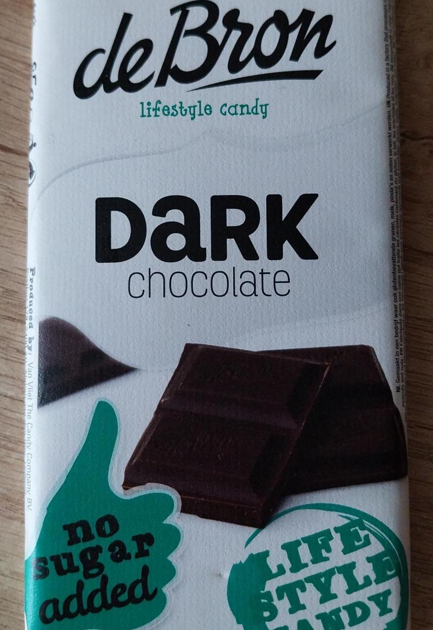 Fotografie - Dark Chocolate no added sugar De Bron