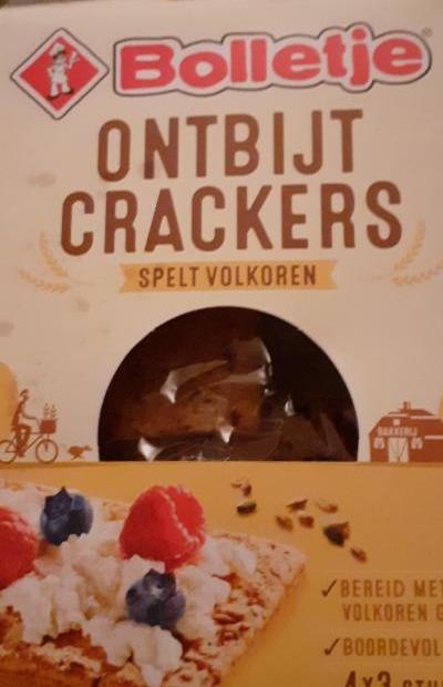Fotografie - Ontbijt crackers spelt volkoren Bolletje