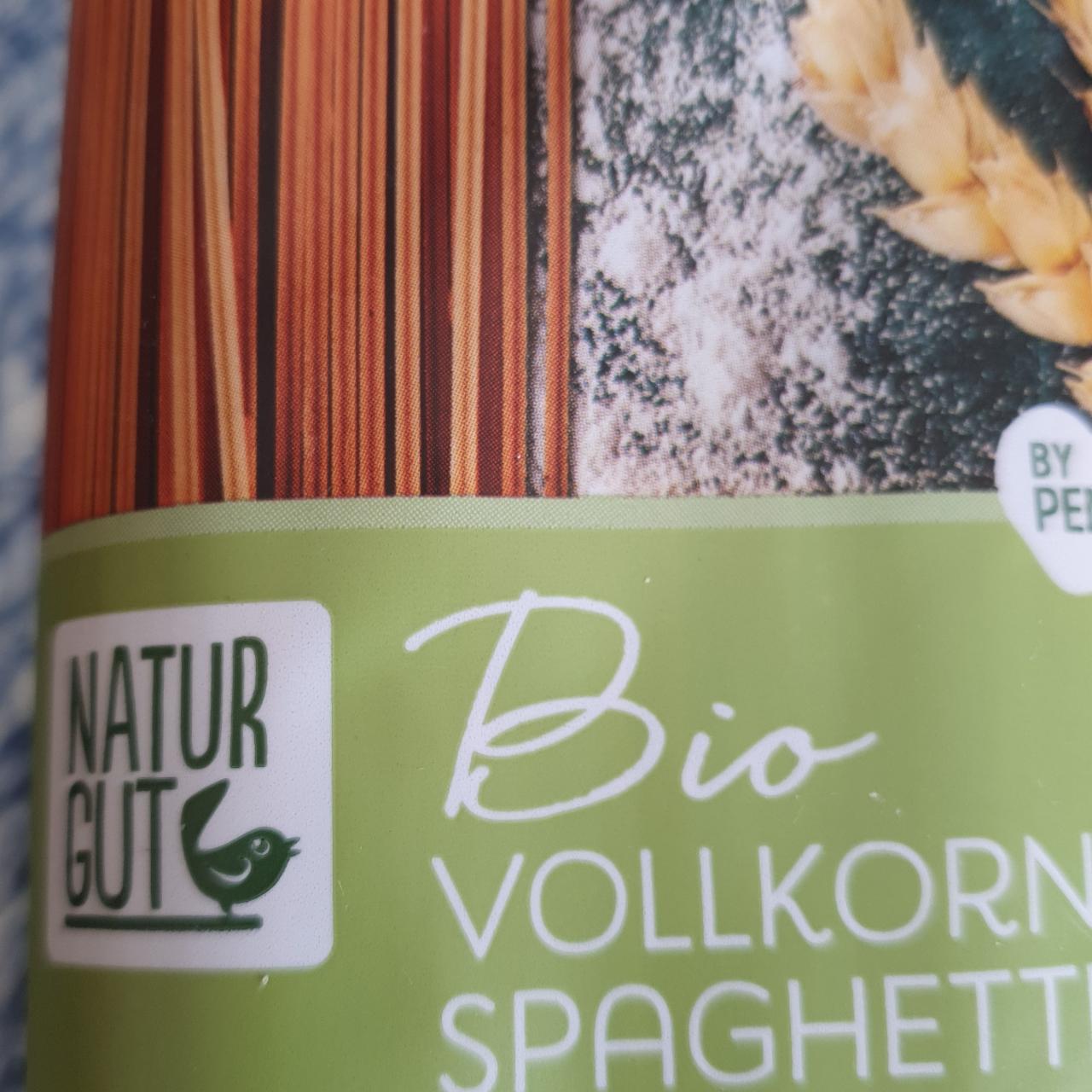 Fotografie - Bio vollkorn spaghetti Natur Gut