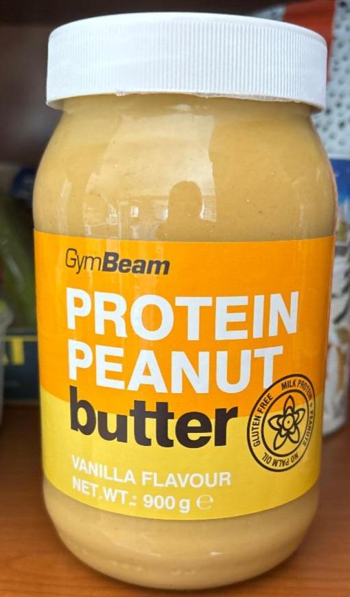 Fotografie - Protein Peanut Butter Vanilla Flavour GymBeam