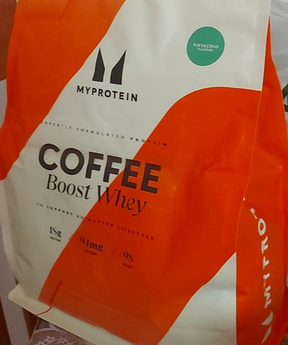 Fotografie - Coffee Boost Whey Pistachio Myprotein