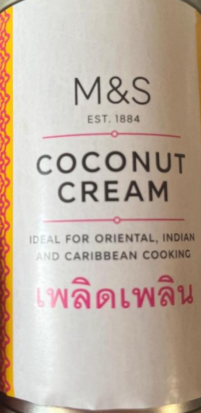 Fotografie - Coconut cream M&S Food