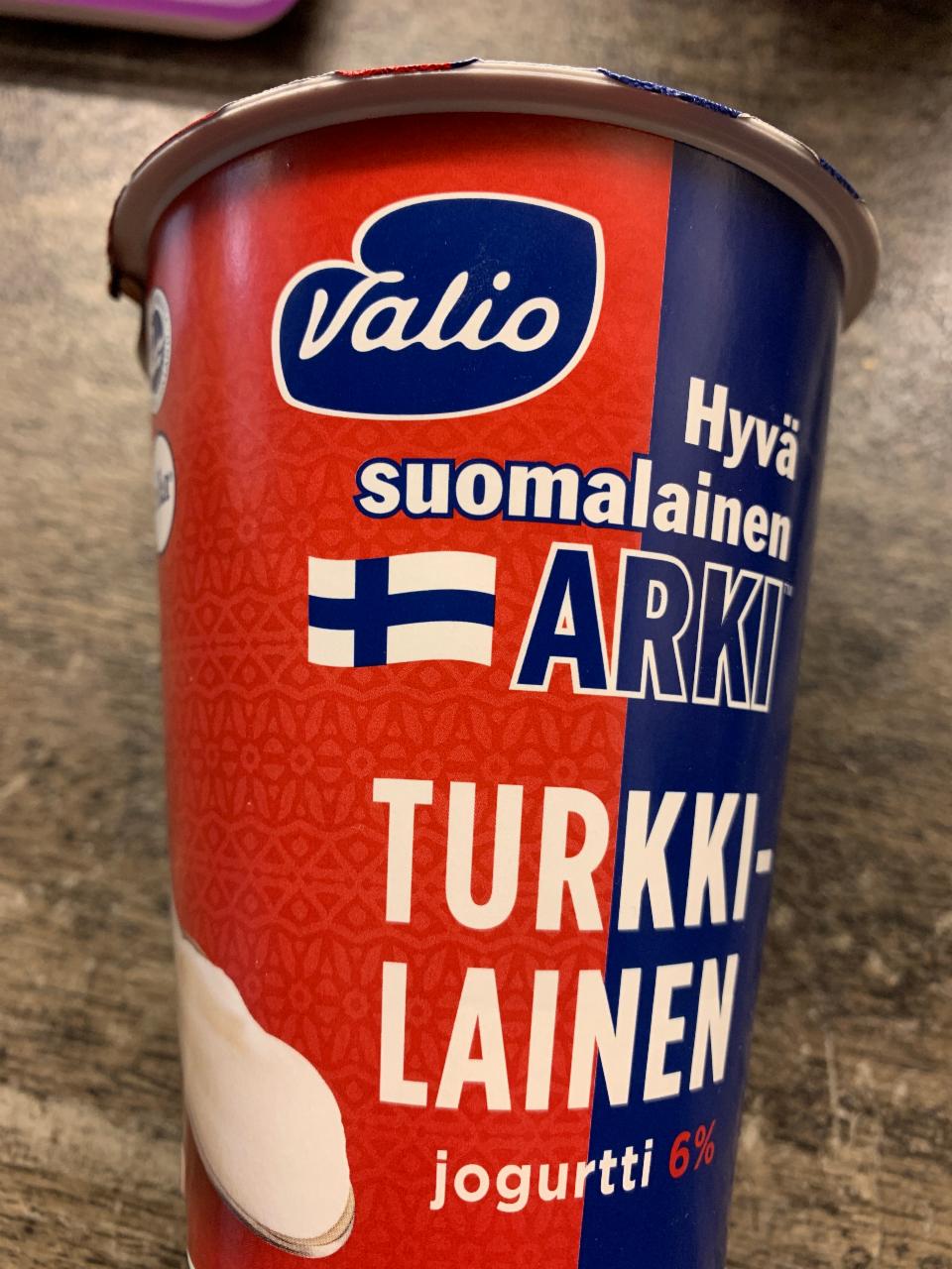 Fotografie - arki turkkilainen jogurtti Valio