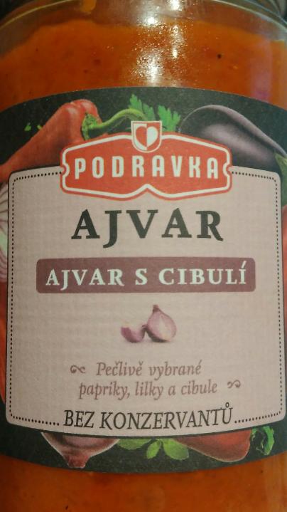 Fotografie - Ajvar Premium s cibulí Podravka