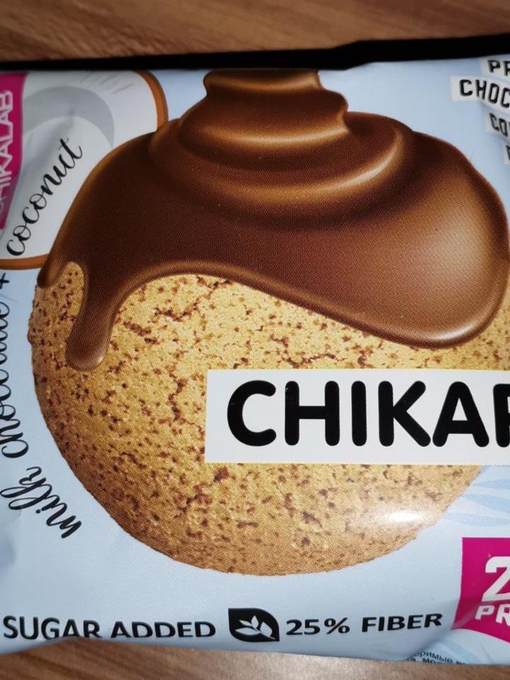 Fotografie - Chikapie Milk Chocolate + Coconut Chikalab