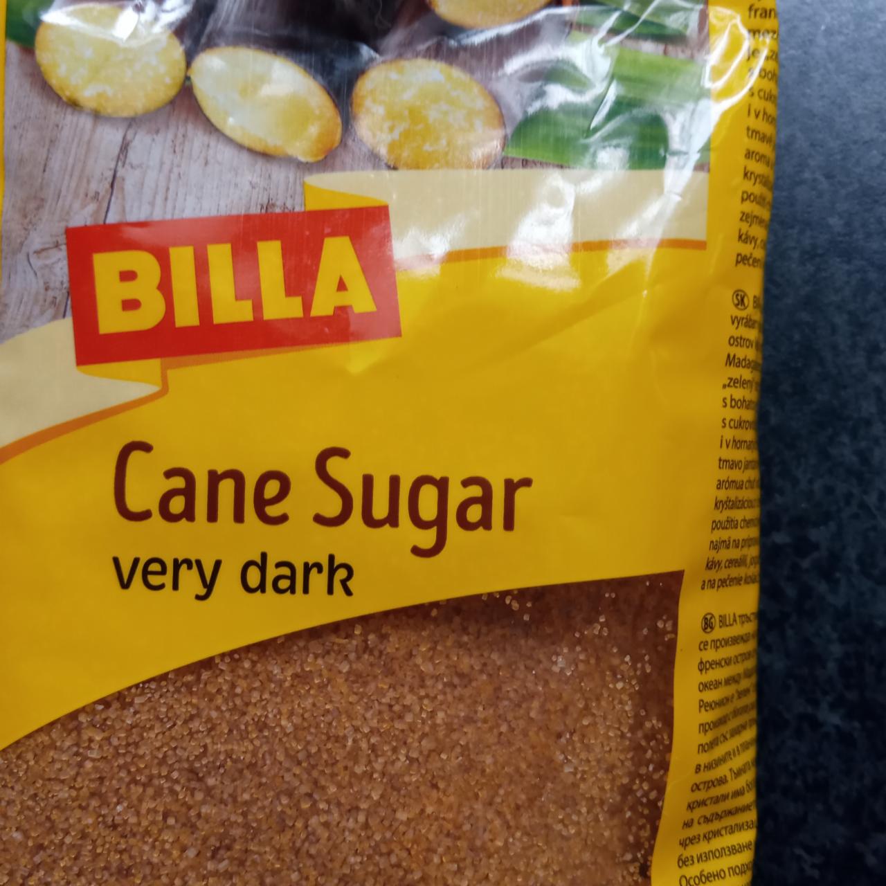 Fotografie - Cane sugar very dark Billa