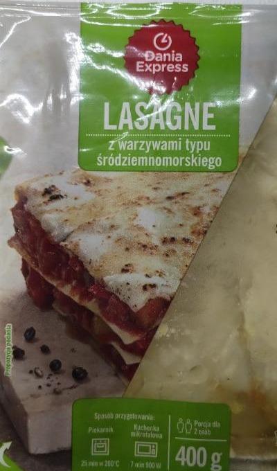 Fotografie - Lasagne z warzywami typu śródziemnomorskiego Danie Express