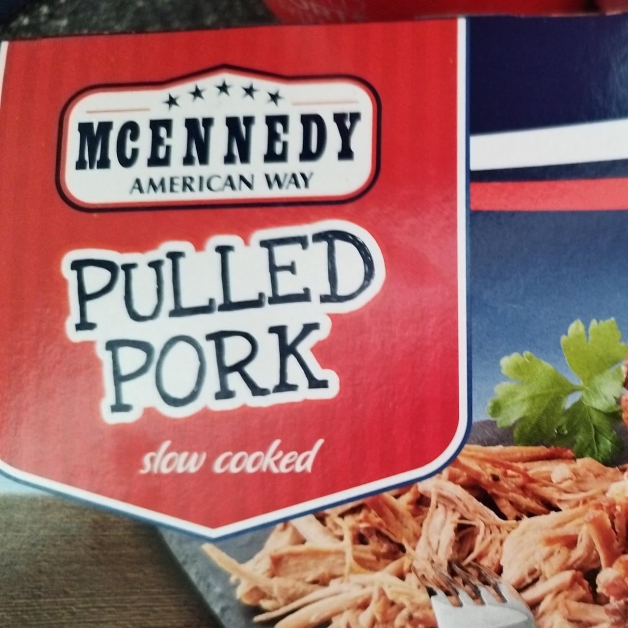 Fotografie - Pulled Pork slow cooked McEnnedy American Way