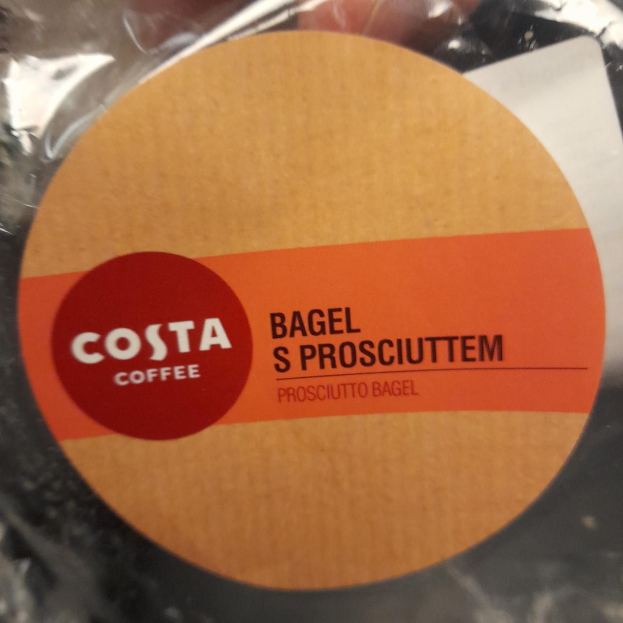 Fotografie - Bagel s prosciuttem Costa Coffee