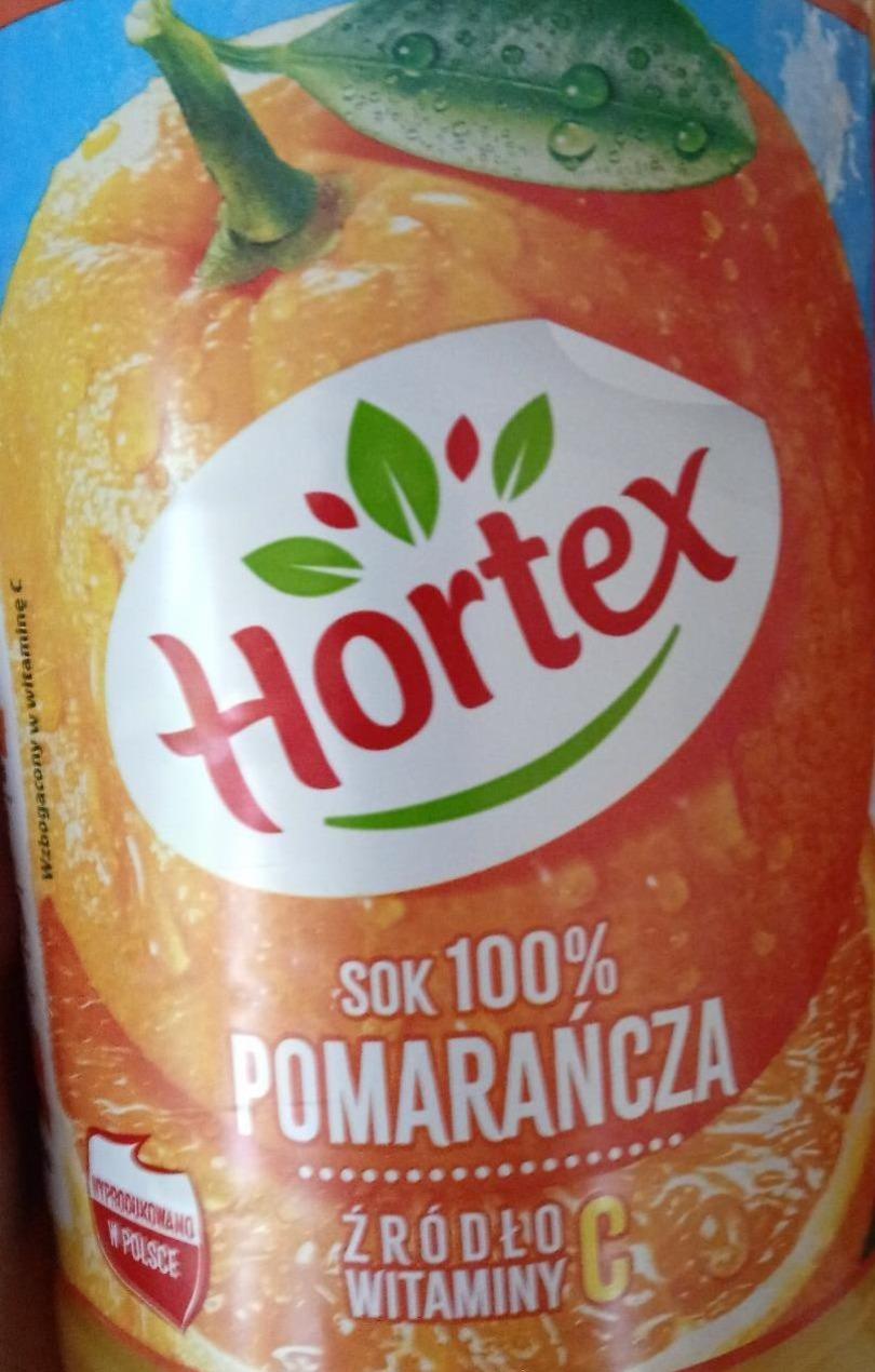 Fotografie - Sok 100% pomarańcza Hortex