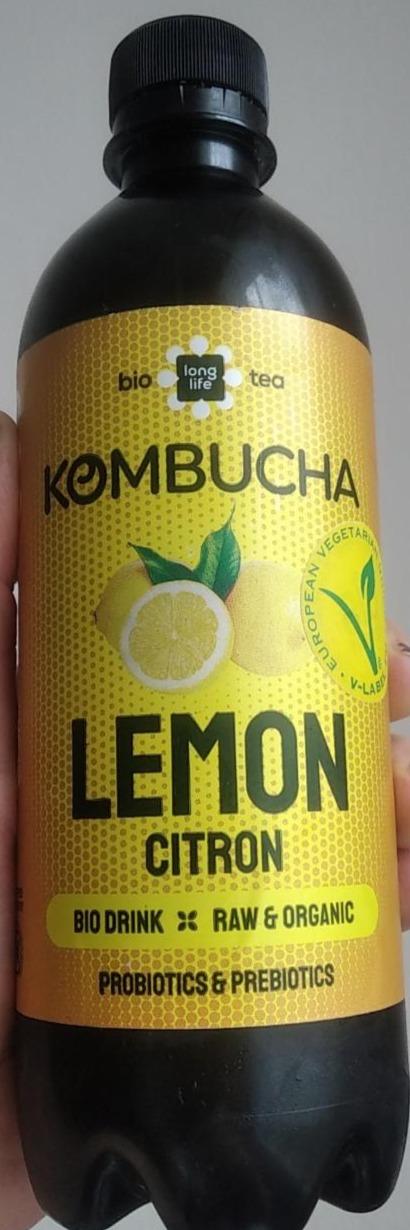 Fotografie - Bio Tea Kombucha Citron Long life
