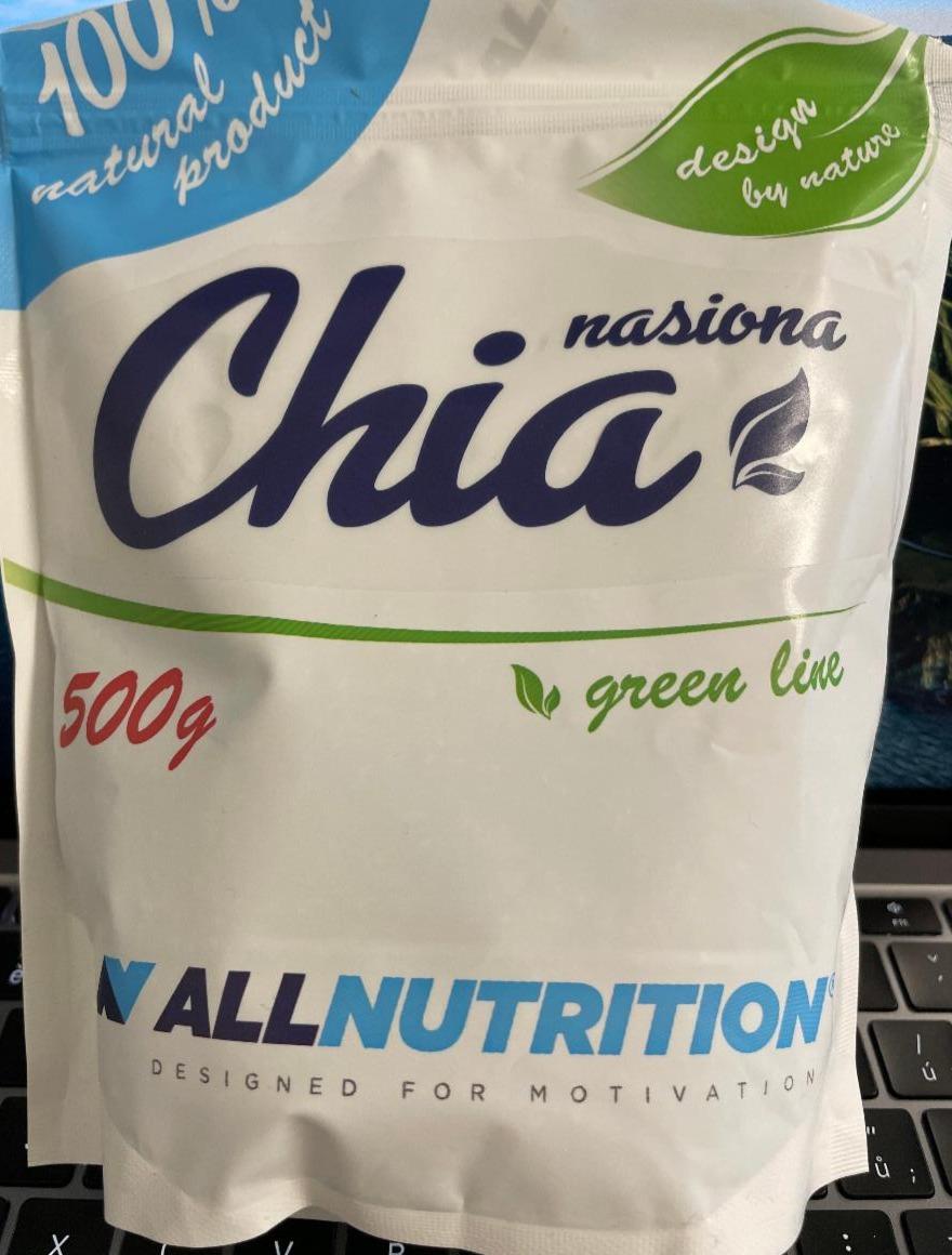 Fotografie - Green Line Nasiona Chia 100% Natural Product Allnutrition