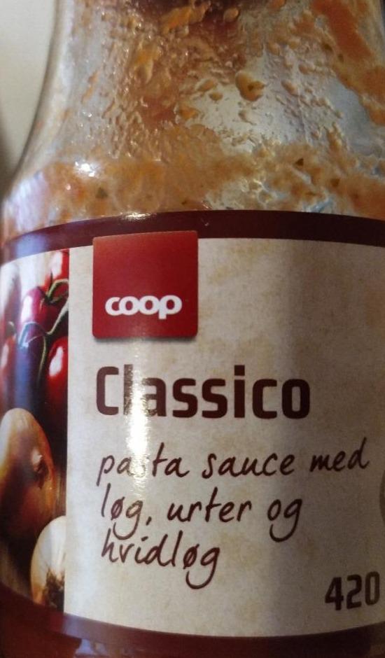 Fotografie - Classico pasta sauce med Coop