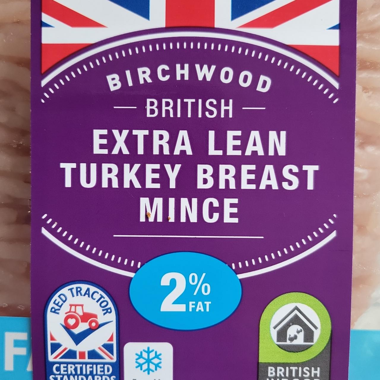 Fotografie - British Extra lean turkey breast mince Birchwood