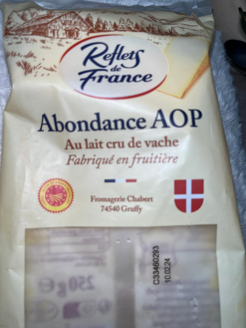 Fotografie - Abondance AOP au lait cru de vache Reflets de France
