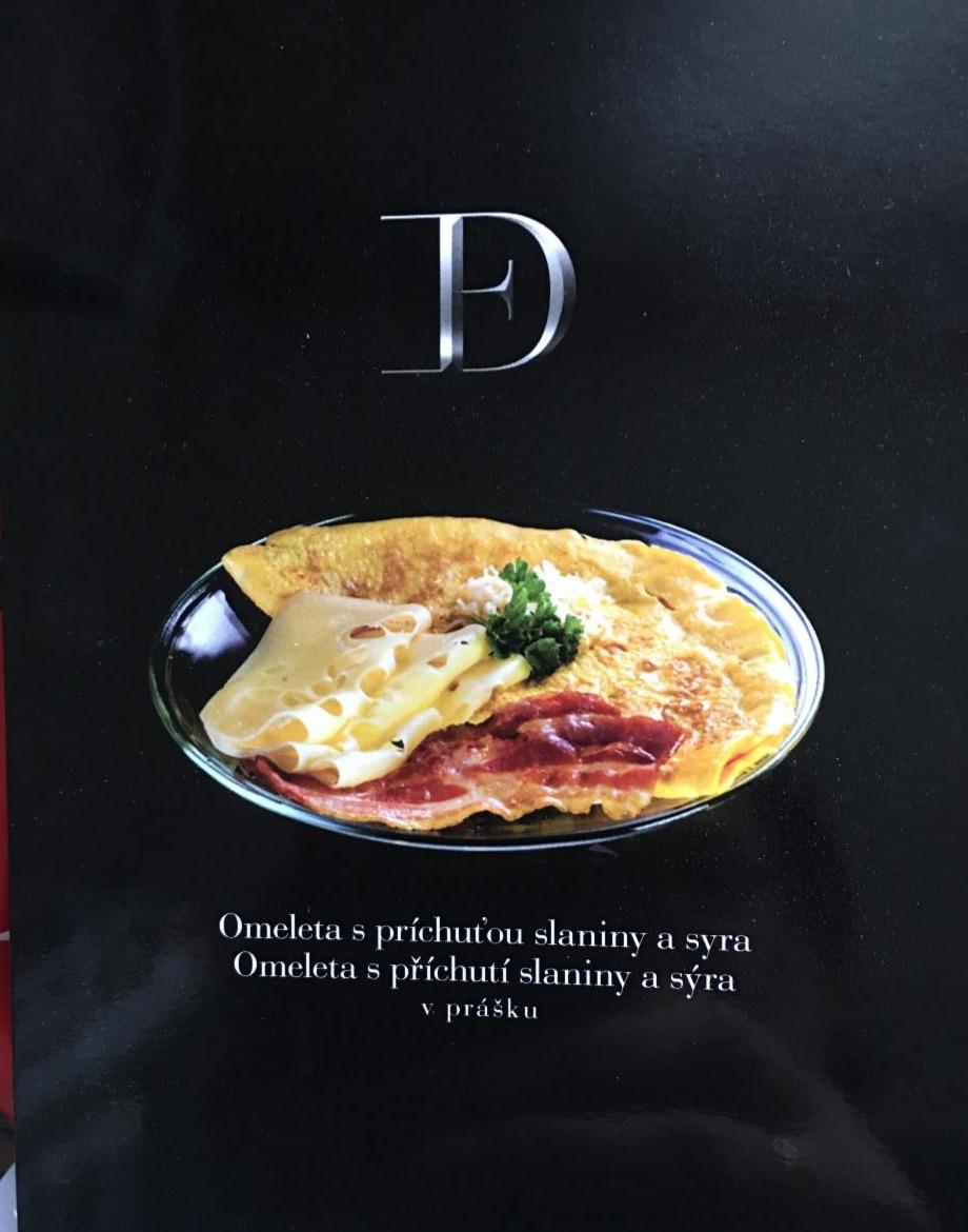 Fotografie - Omeleta s příchutí slaniny a sýra v prášku Elliot Diet