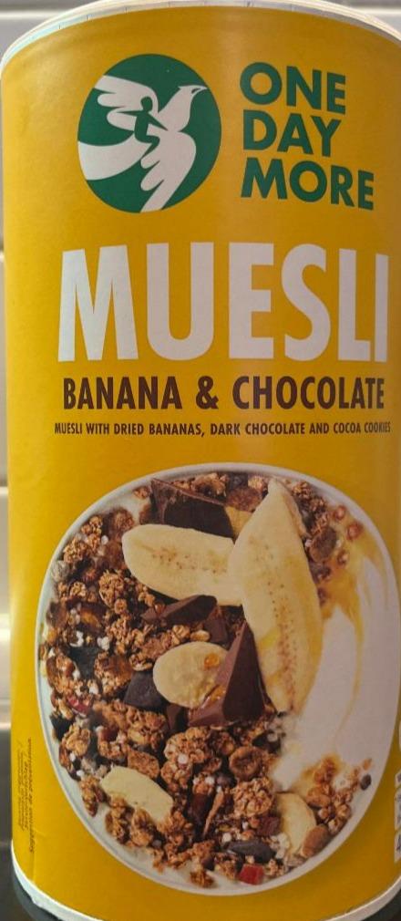 Fotografie - Muesli Banana & Chocolate OneDayMore