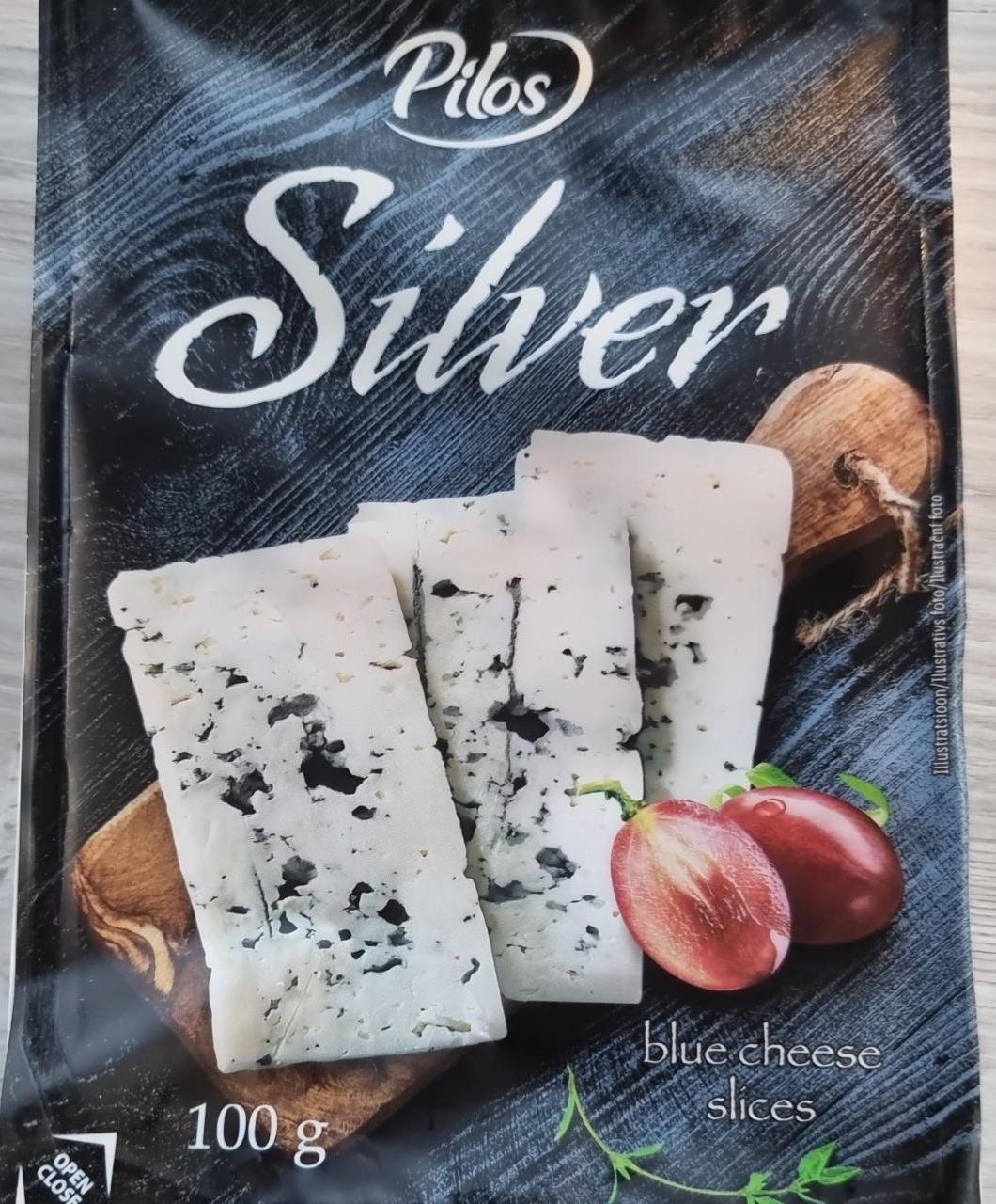 Fotografie - Silver Blue cheese slices Pilos