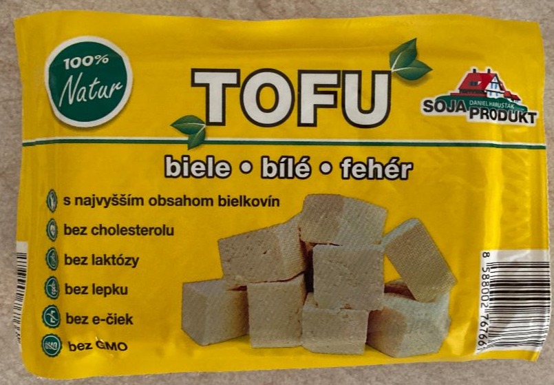 Fotografie - tofu bílé Sojaprodukt