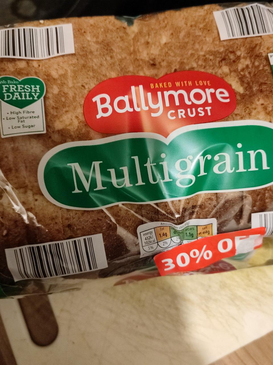 Fotografie - Multigrain Ballymore Crust