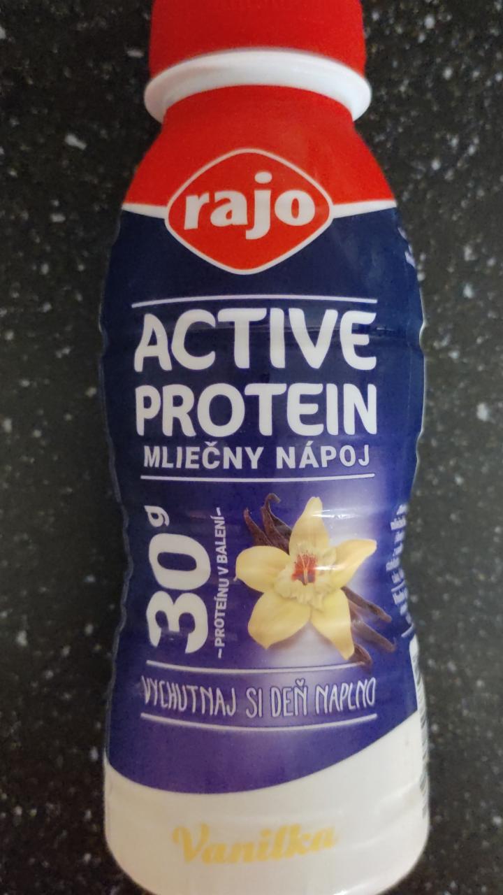 Fotografie - Rajo Active protein mléčný nápoj