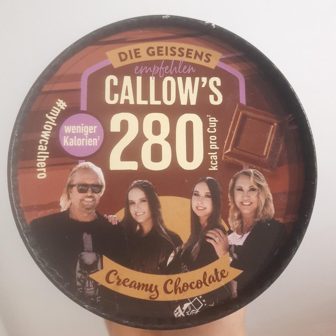 Fotografie - Empfehlen Callow's 280 kcal Creamy Chocolate Die Geissens